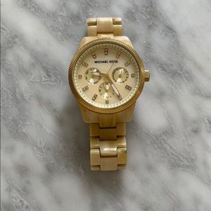 EUC Michael Kors Bone watch